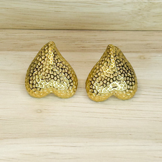 Myka Gold Stud Earrings