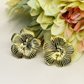 Ava Gold Stud Earrings