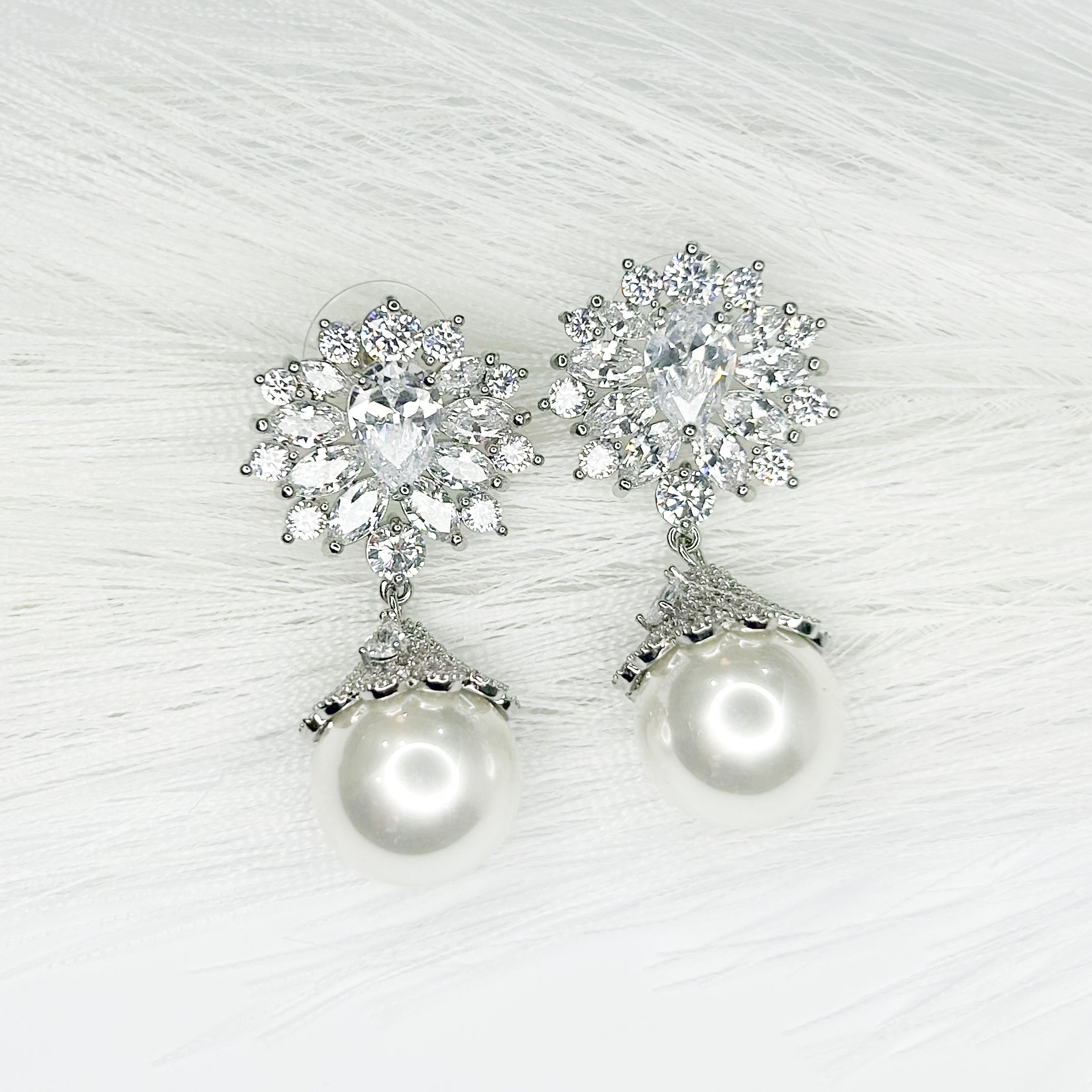 Josephine Silver Stud Earrings