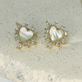 Arielle Shiny Stud Earrings