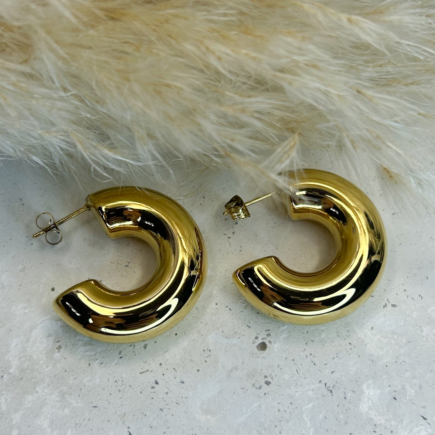 Eloise Gold Stud Earrings