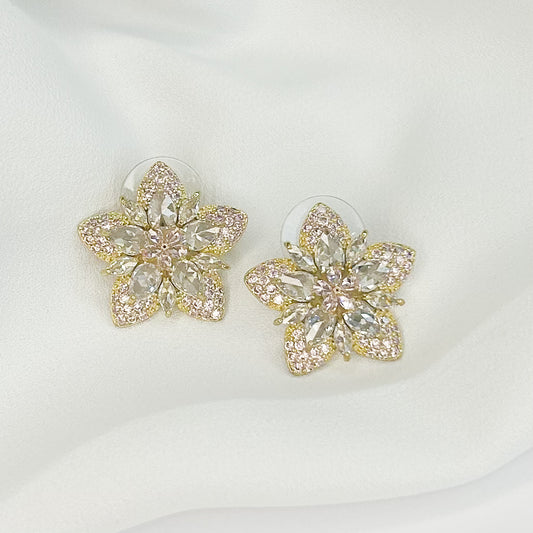Freya Shiny Stud Earrings