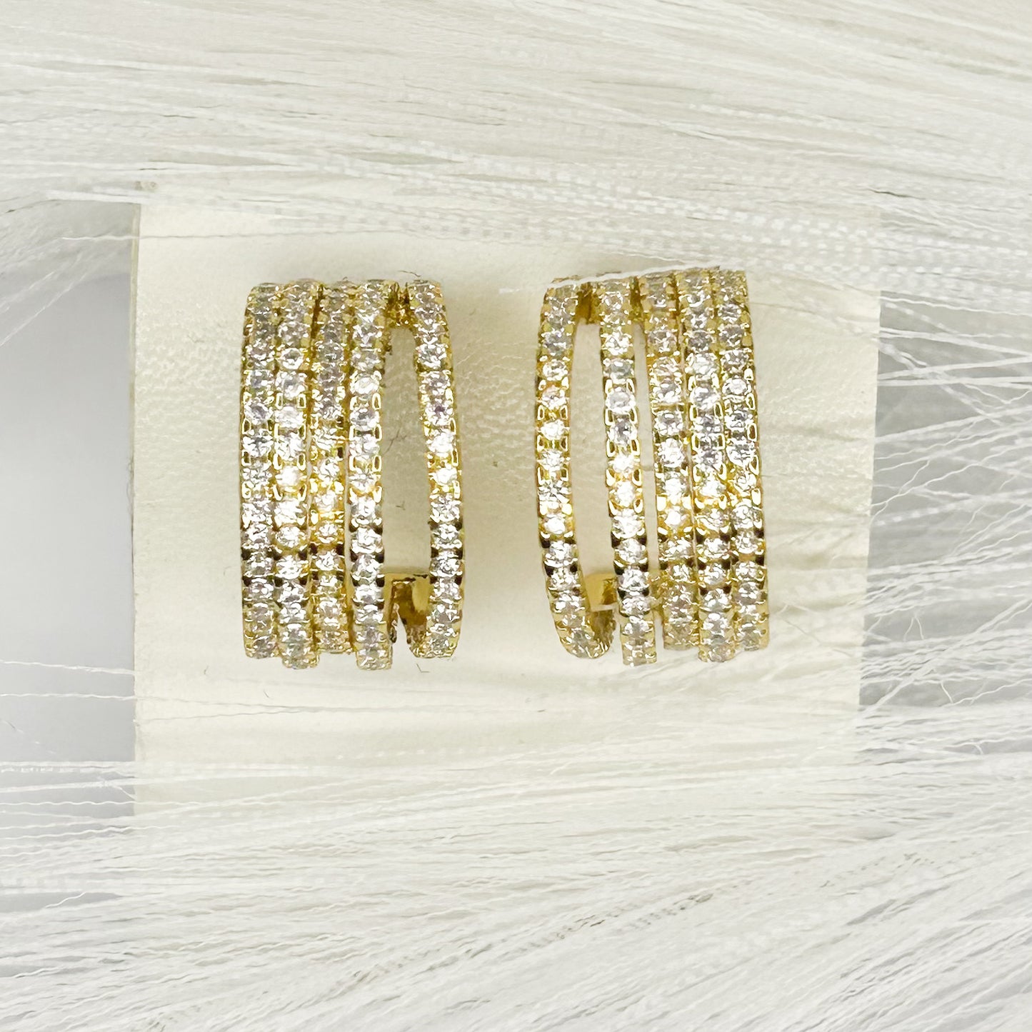 Elena Shiny Stud Earrings