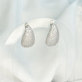 Dion Silver Stud Earrings
