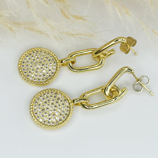 Ale Shiny Stud Earrings