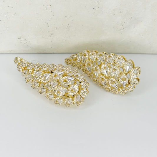 Delia Shiny Stud Earrings