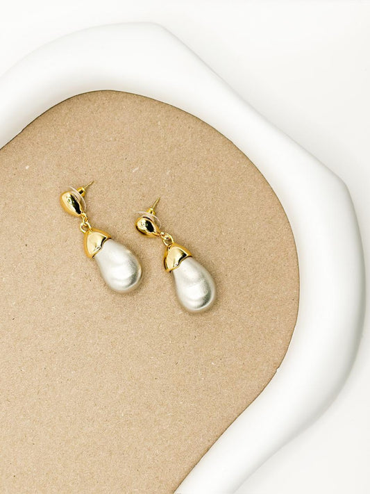 Elior Gold-Silver Earring