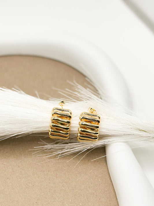 Ziba Gold Earring