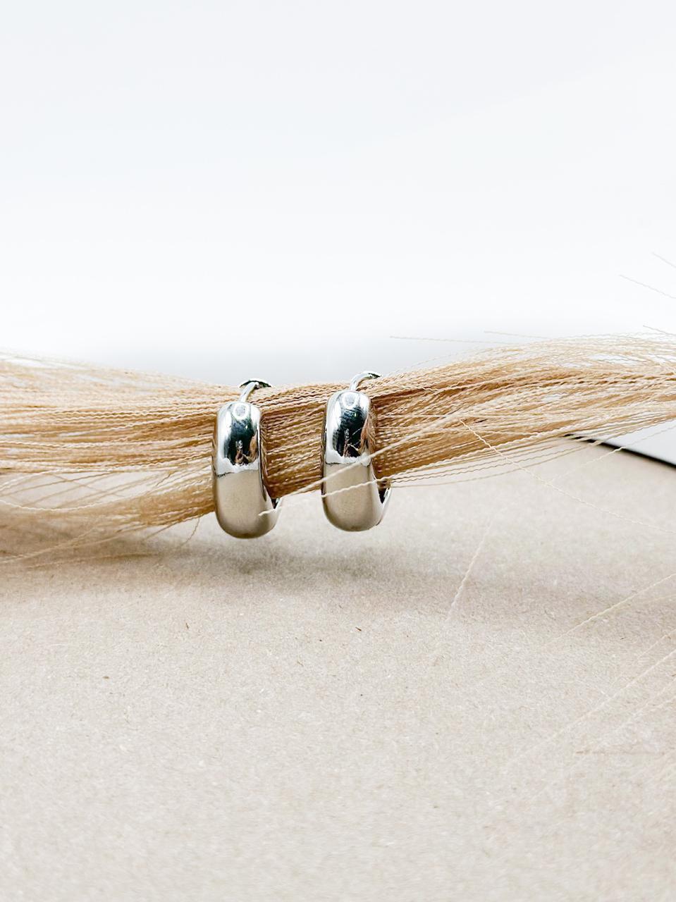 Lume Silver Earring