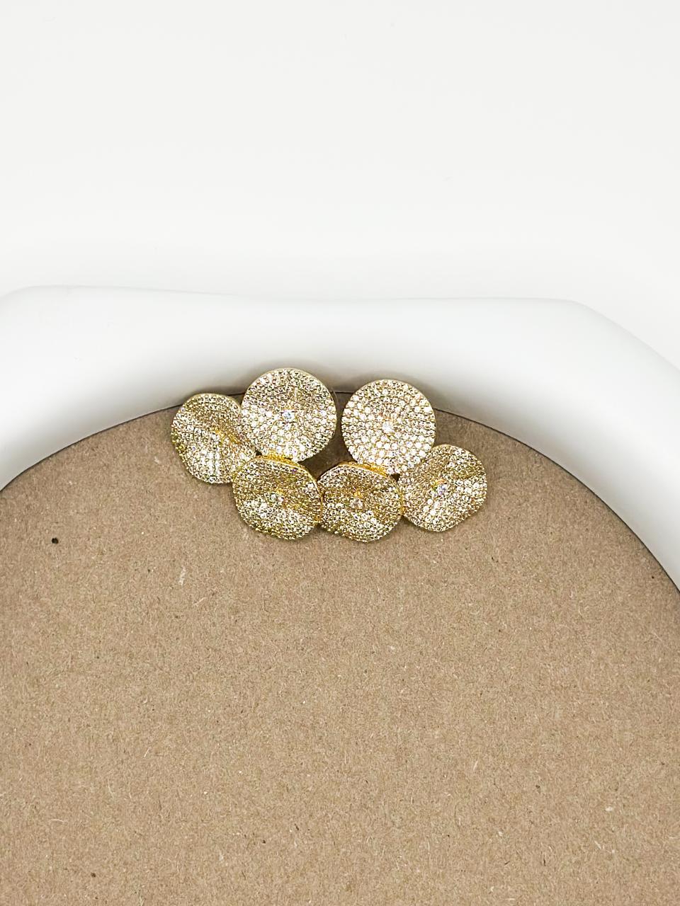 Kiria Shiny Gold Earring