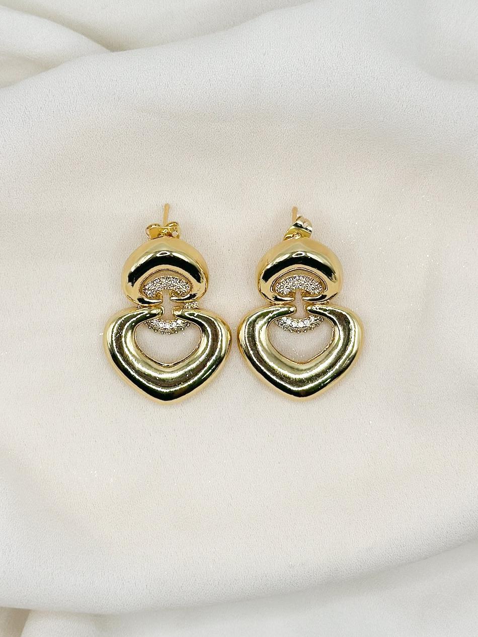 Kaira Gold Earring