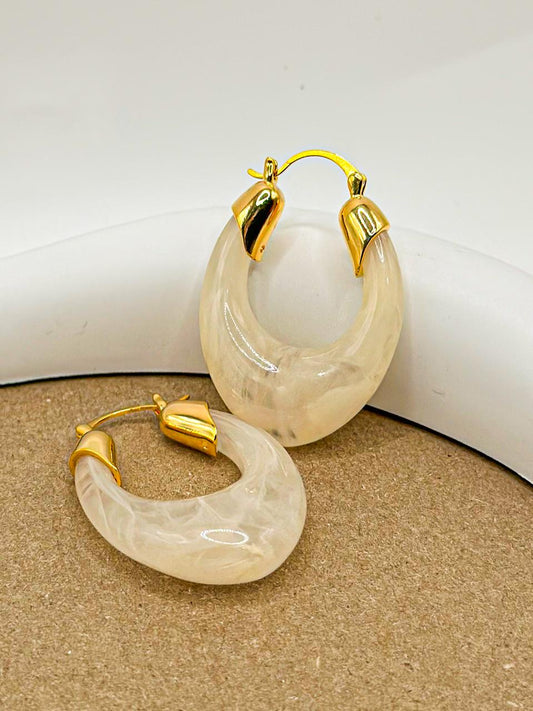 Fiore Coloring Earrings