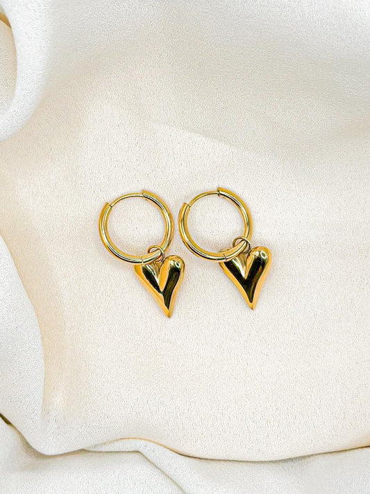 Loras Gold Earrings