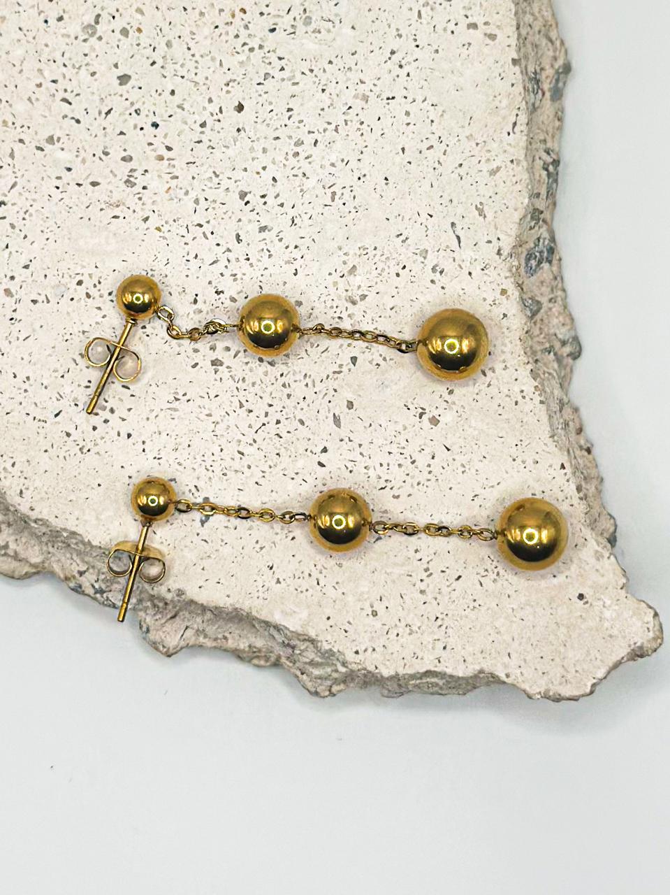 Arel Gold Earrings