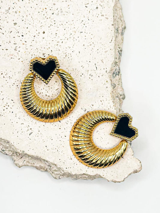 Vira Gold Earrings