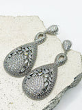 Lunea Silver Shiny Earrings