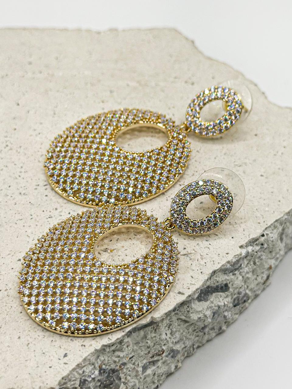 Via Shiny Earrings