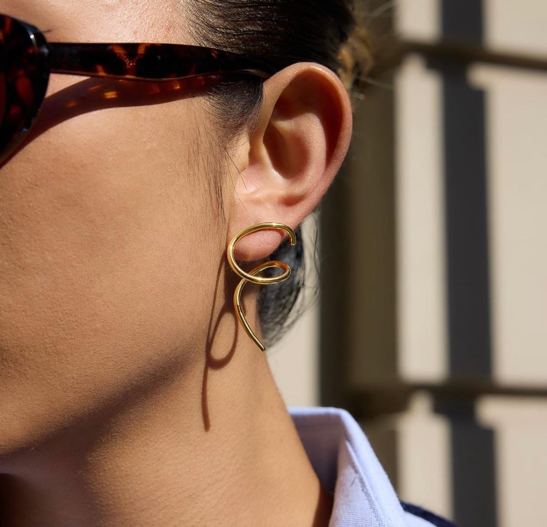 Luxe Gold Earrings