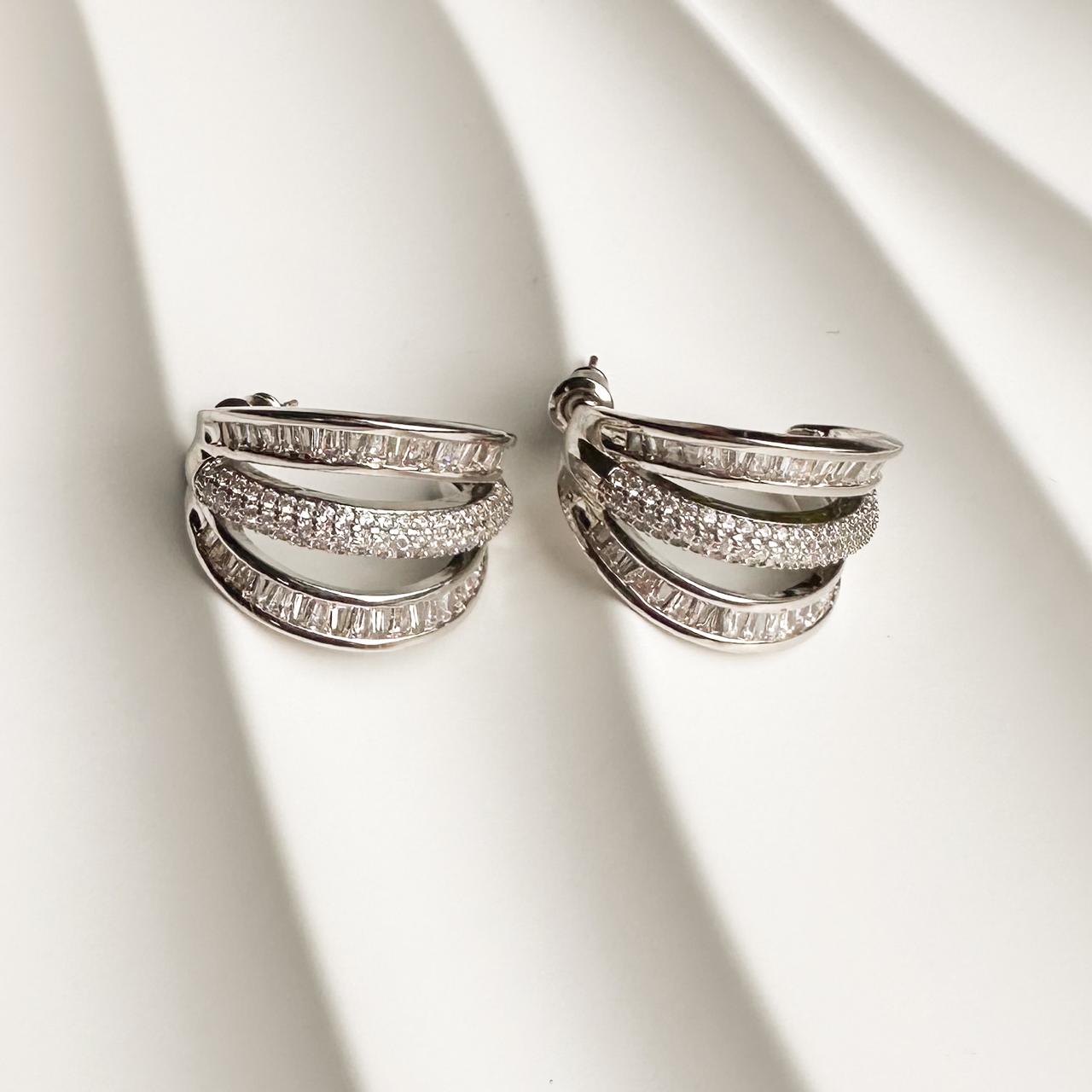 Althea Silver Earrings