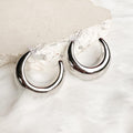 Nuvera Silver Earrings